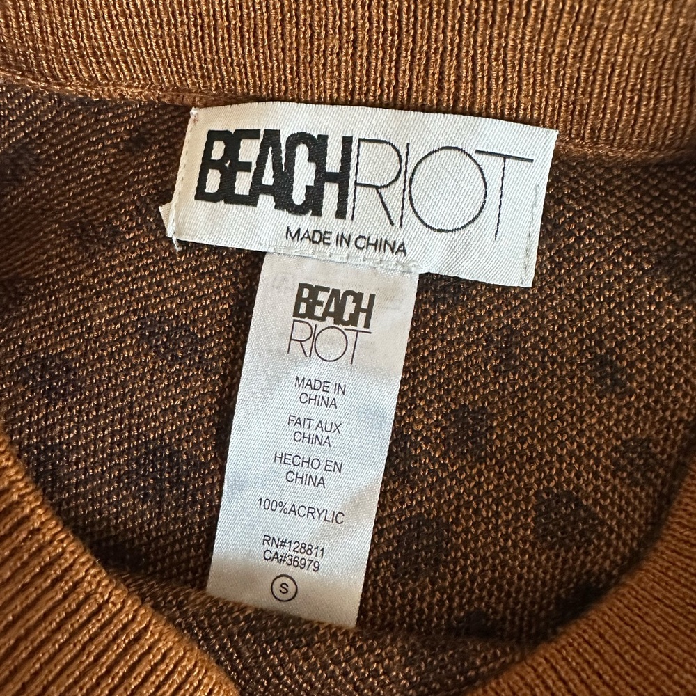 Beach Riot Crop Sweater - Picture 3 of 4